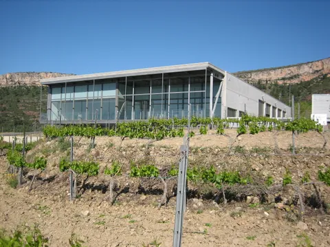 The winery building