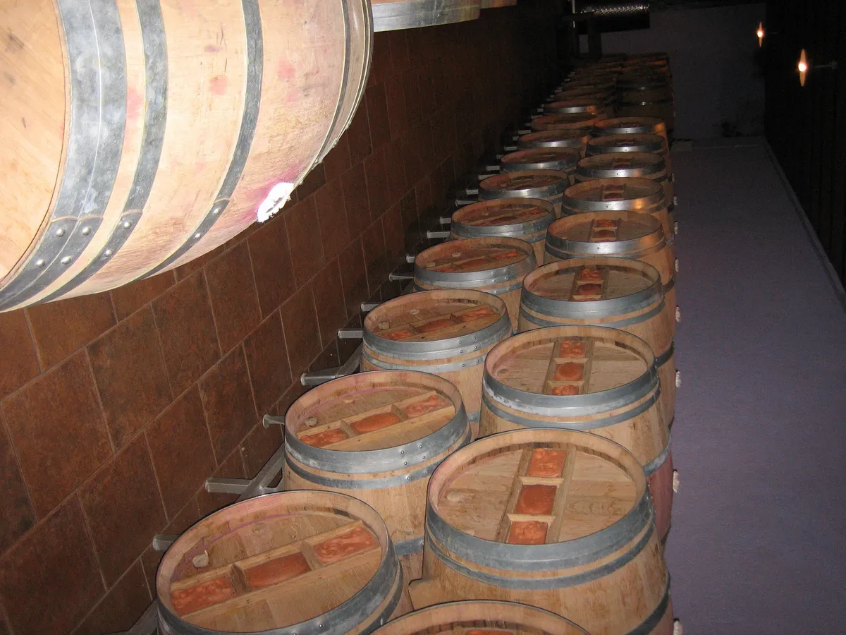 Barrel room