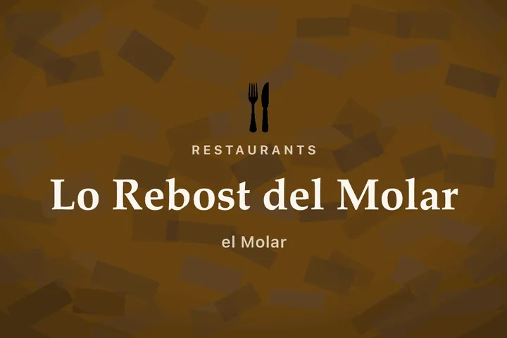 Lo Rebost del Molar — Café, el Molar, Priorat