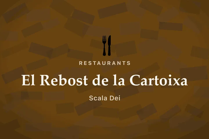 El Rebost de la Cartoixa — Rural, Scala Dei, Priorat