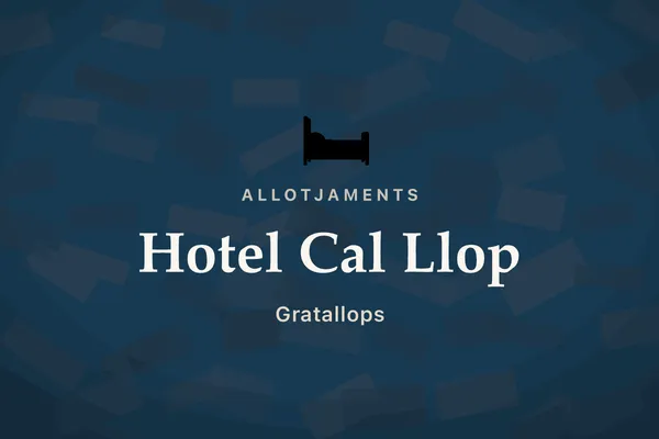 Hotel Cal Llop — Boutique hotel, Gratallops, Priorat